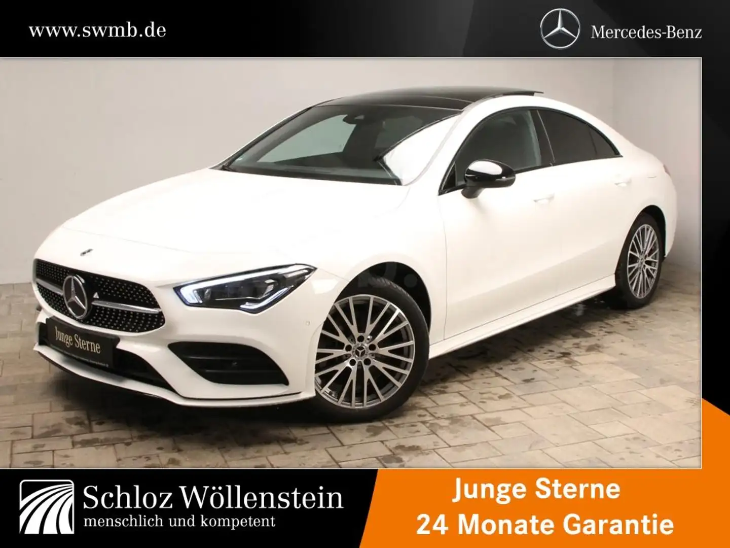 Mercedes-Benz CLA 250 e AMG/Night/MULTIBEAM/PanoD/BusinessP/Cam Blanco - 1