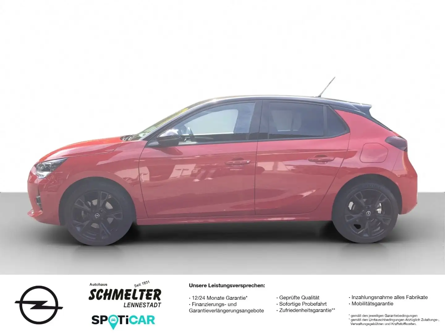 Opel Corsa F 40 Jahre 100 PS Kamera Alu 17'' ... Rot - 2