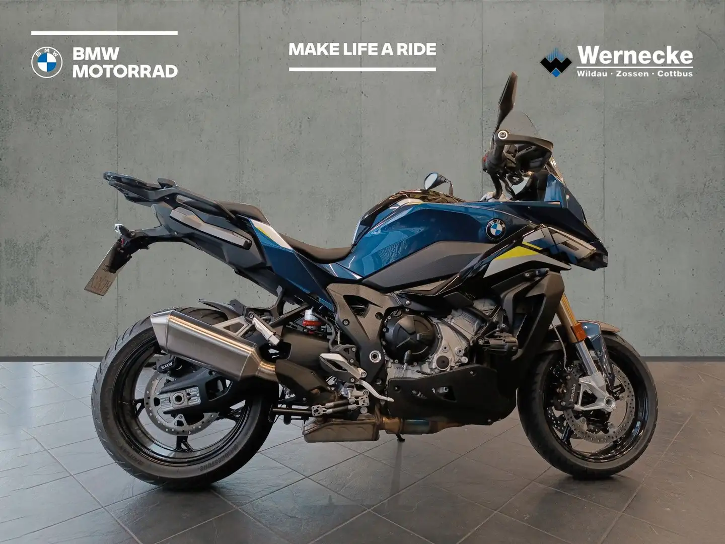 BMW S 1000 XR Style Sport Blau - 1