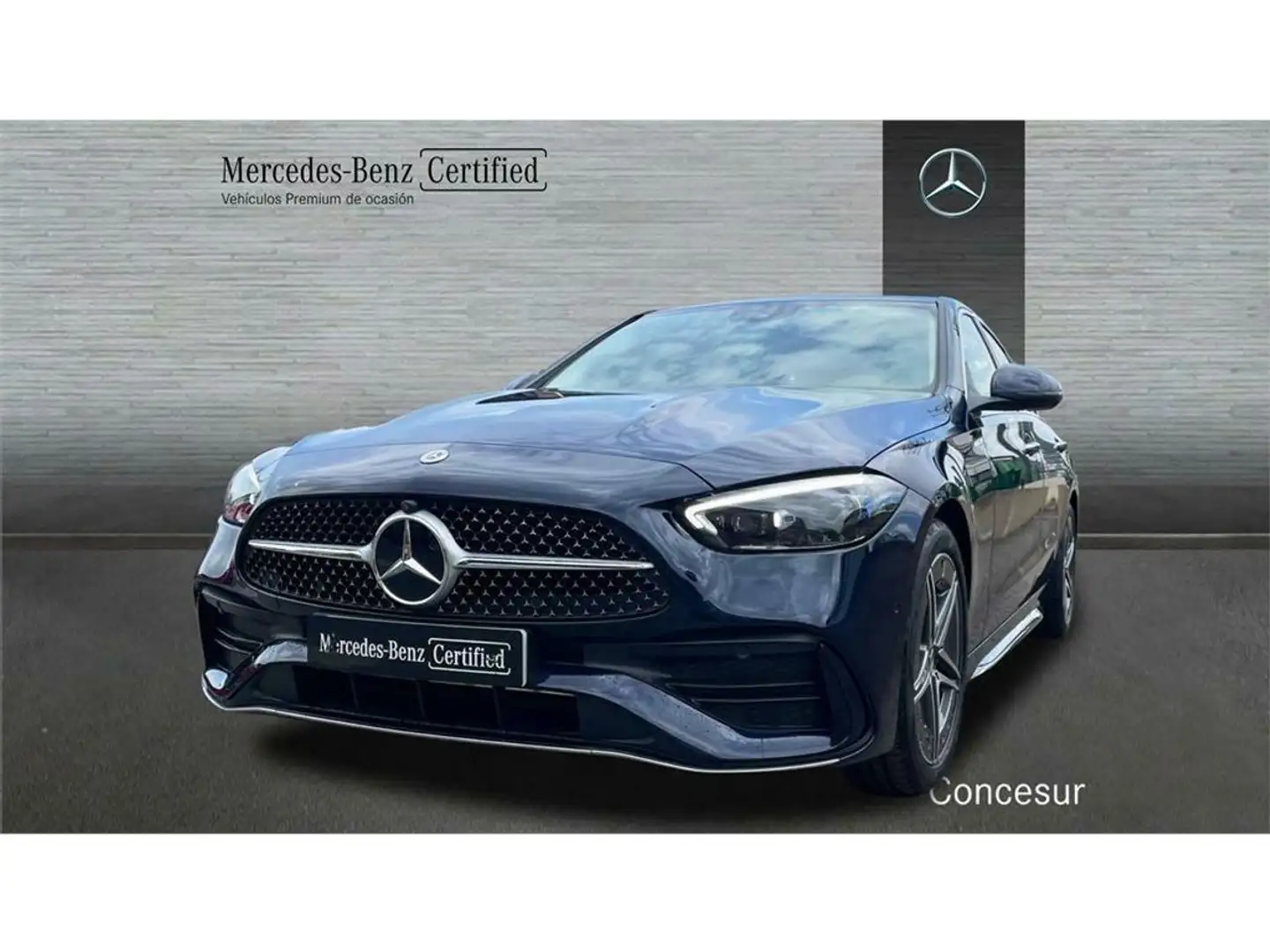 Mercedes-Benz C 200 d Berlina Modrá - 1