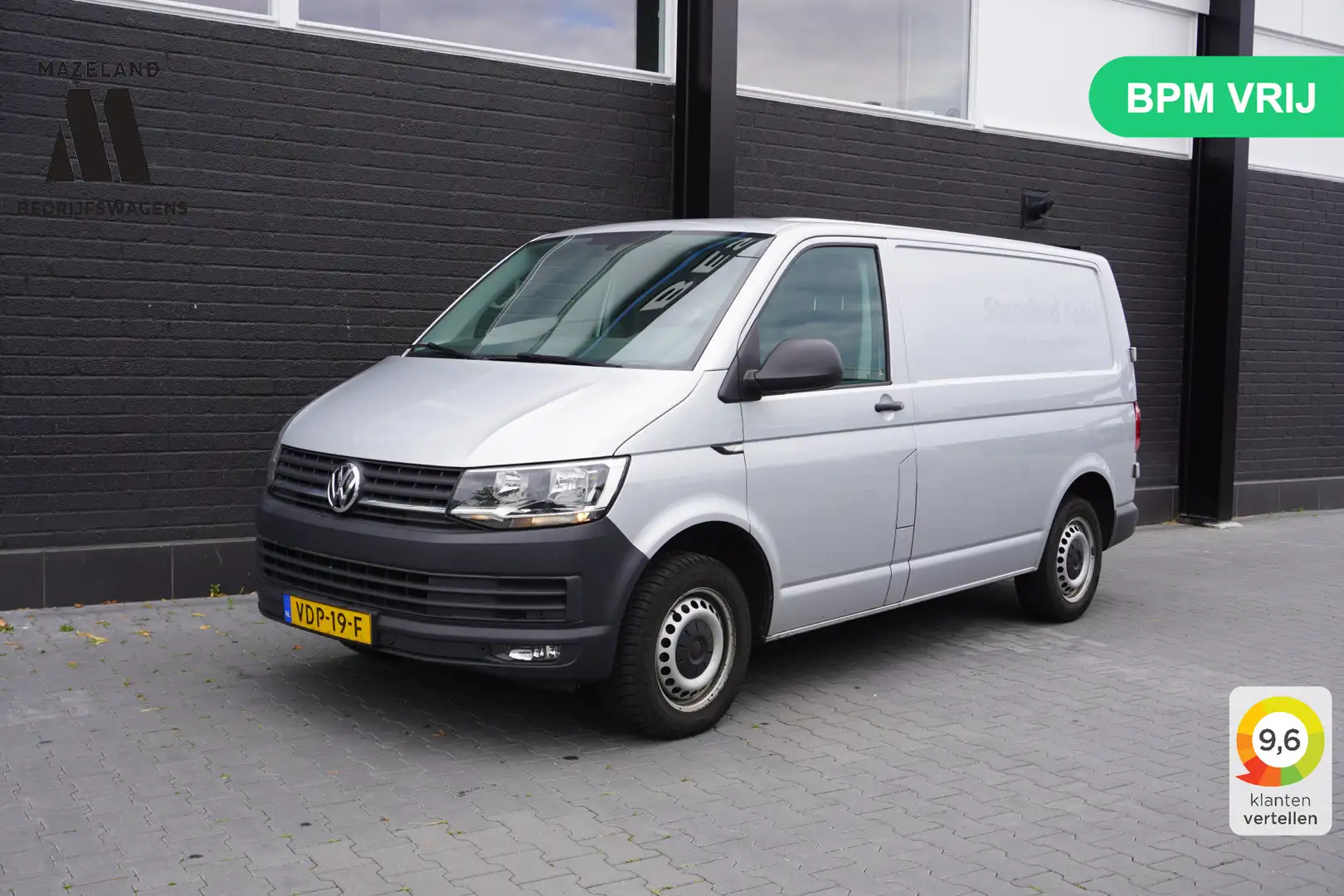 Volkswagen T6 Transporter 2.0 TDI 150PK Automaat EURO 6 - Airco - Navi - Cru Zilver - 1