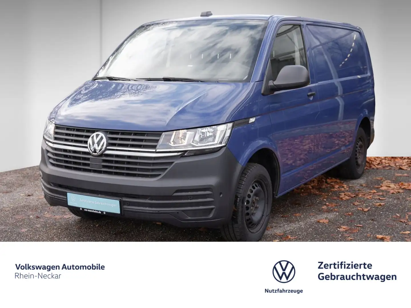 Volkswagen T6.1 Transporter T6.1 Kasten 2.0 TDI Automatik Kamera uvm Blauw - 2