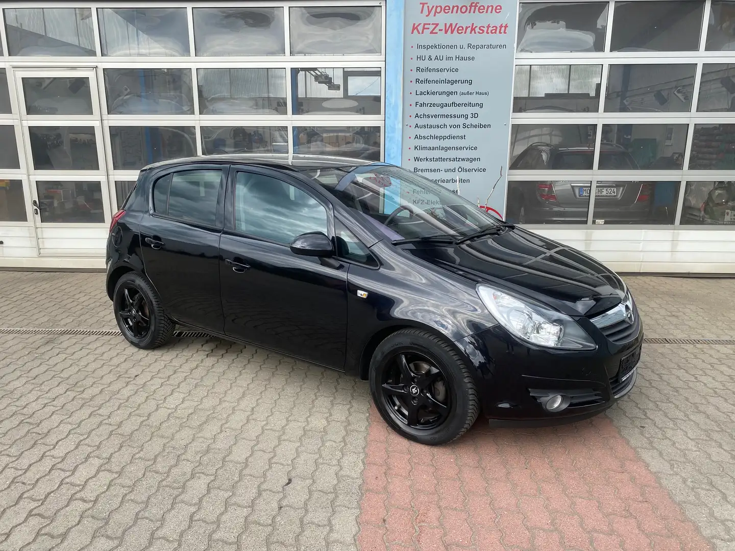 Opel Corsa 1.4 16V , Sitzheizung, Tempomat, HU/AU neu Nero - 1