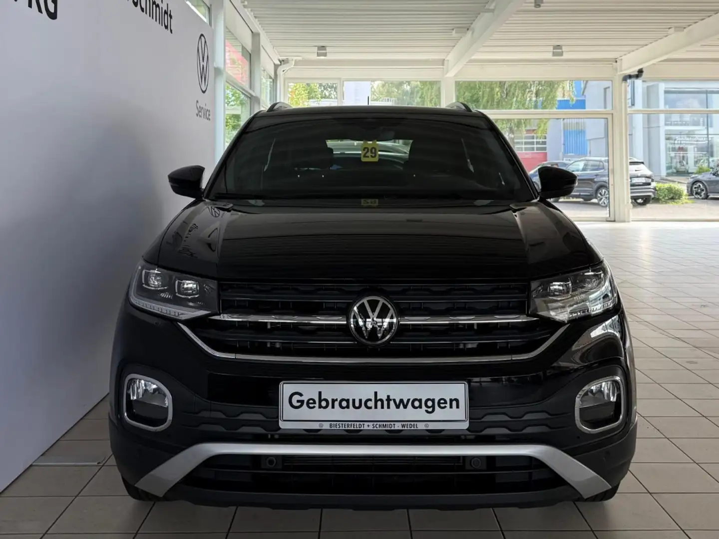Volkswagen T-Cross 1.0TSI Life Navi ACC APP LED Klima SHZ Klima Navi Zwart - 2