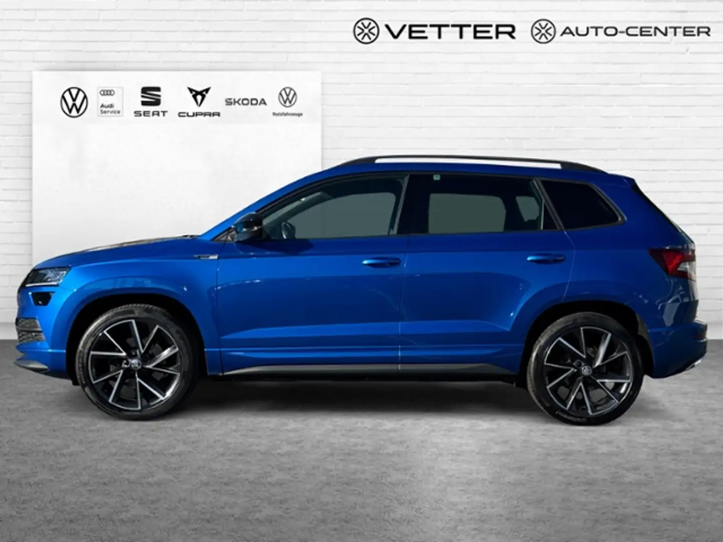 Skoda Karoq Sportline 4x4 DSG KLIMA LED NAVI ALU Blauw - 2