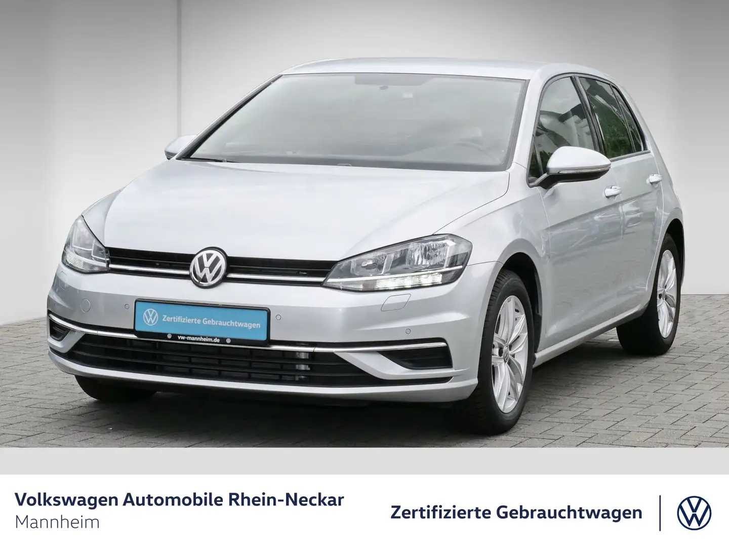 Volkswagen Golf VII 1.4 TSI Comfortline Automatik Klima Sit Plateado - 2