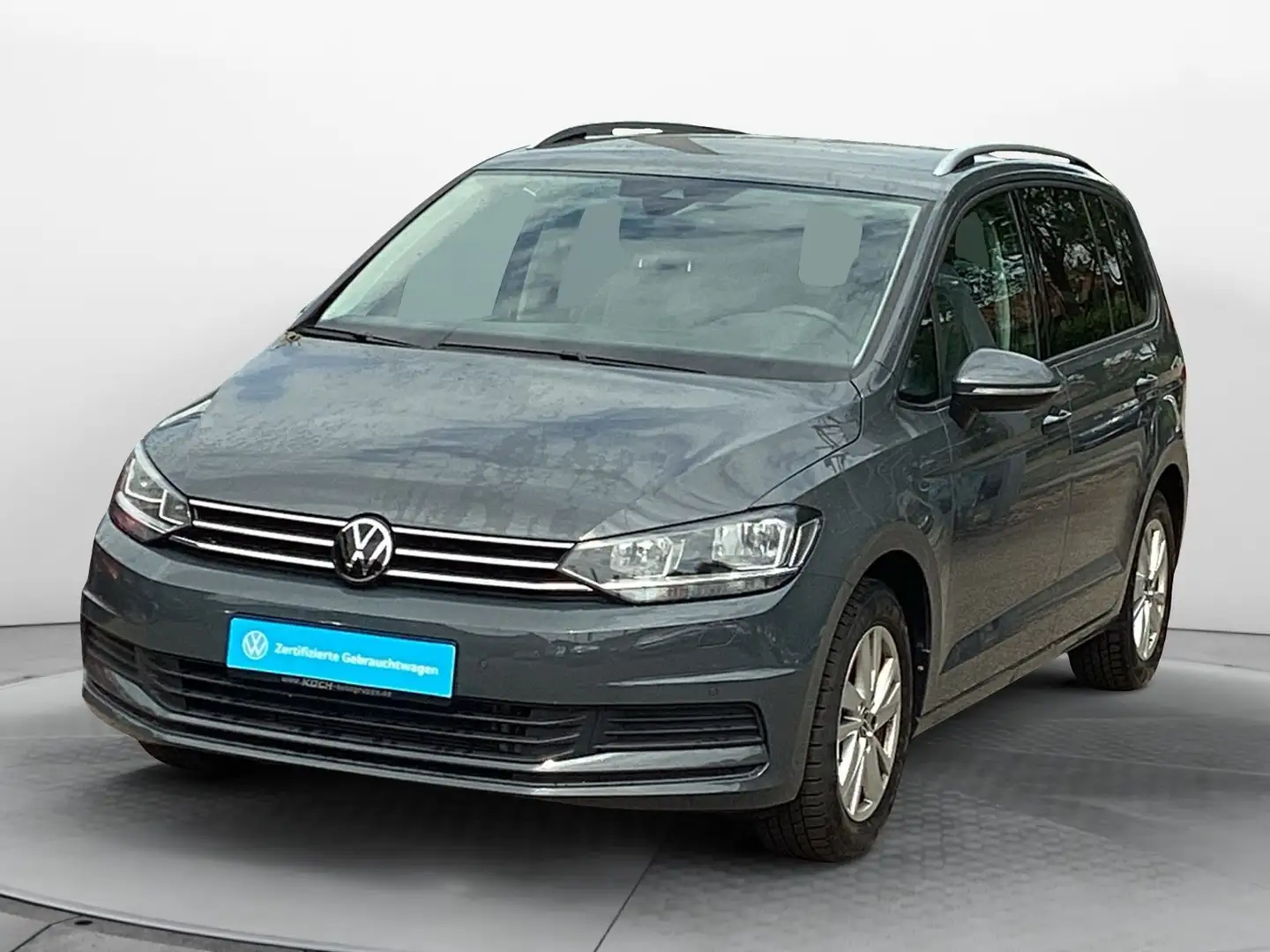 Volkswagen Touran 1.5TSI Comfortline DSG NAVI LED AHK KAMER Gris - 2