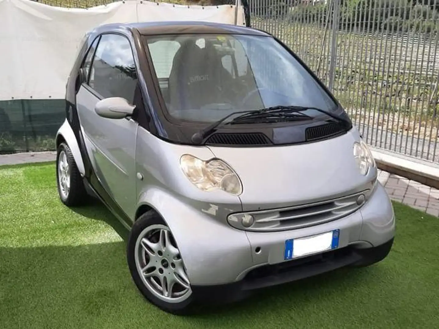 smart forTwo Fortwo 0.6 Smart Argent - 2