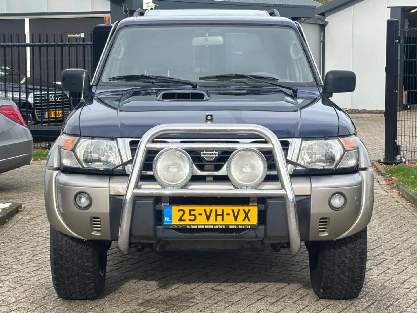 Nissan Patrol GR 2.8 TDI 1999 Lang Schuifdak Handgeschakeld Youn plava - 2