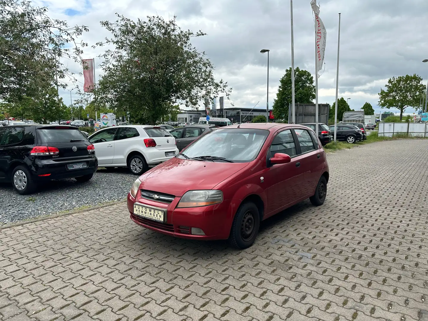 Chevrolet Kalos 1.2 SE **Im Kundenauftrag** Rot - 1