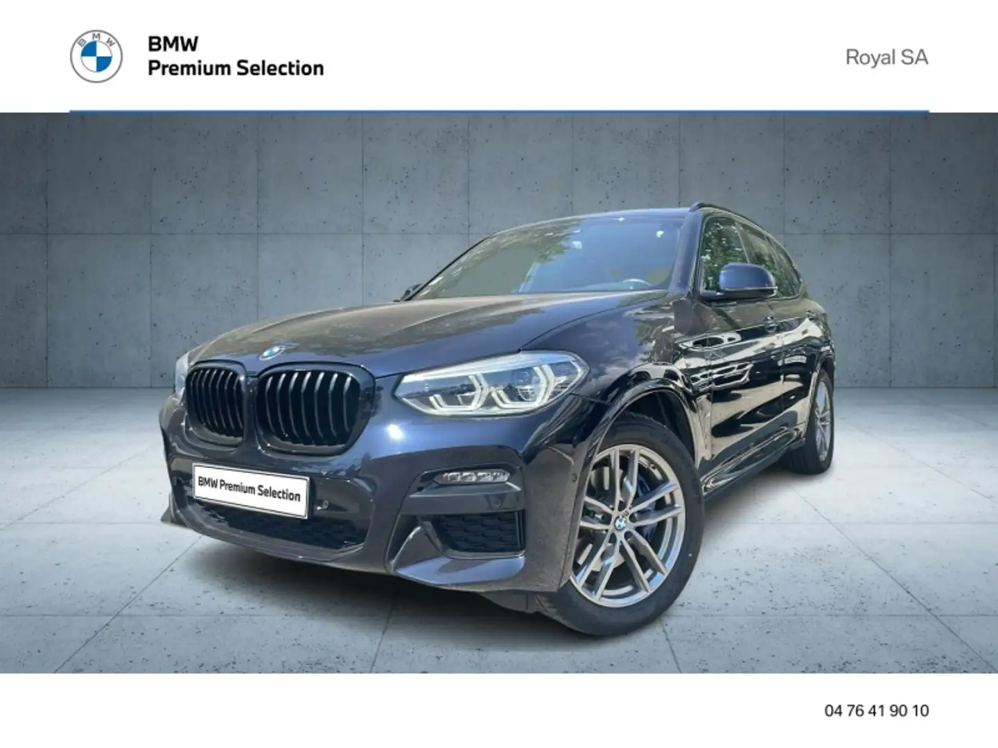 BMW X3 xDrive30eA 292ch M Sport 10cv Noir - 2