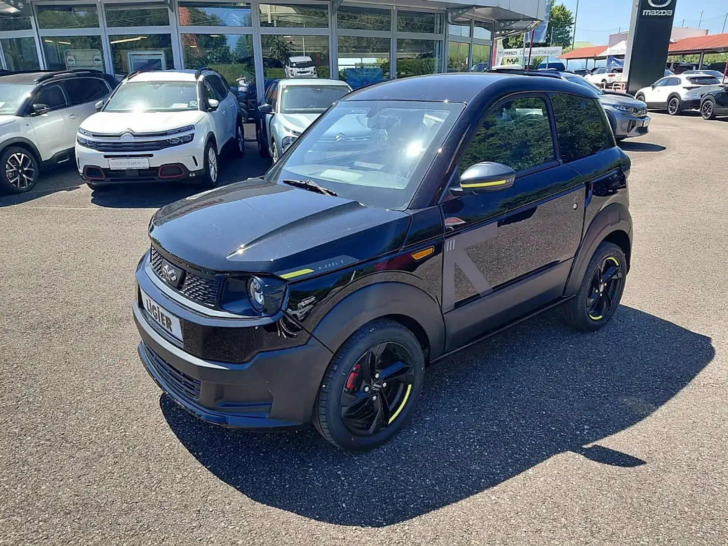 Ligier Sonstige Myli REBEL 12KWh + Servo " Auttofahren ab 15 Ja... Schwarz - 1