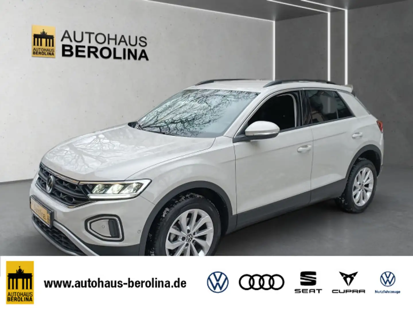 Volkswagen T-Roc 1.5 TSI Life *ACC*R-CAM*SHZ*App-Connect* Grau - 1