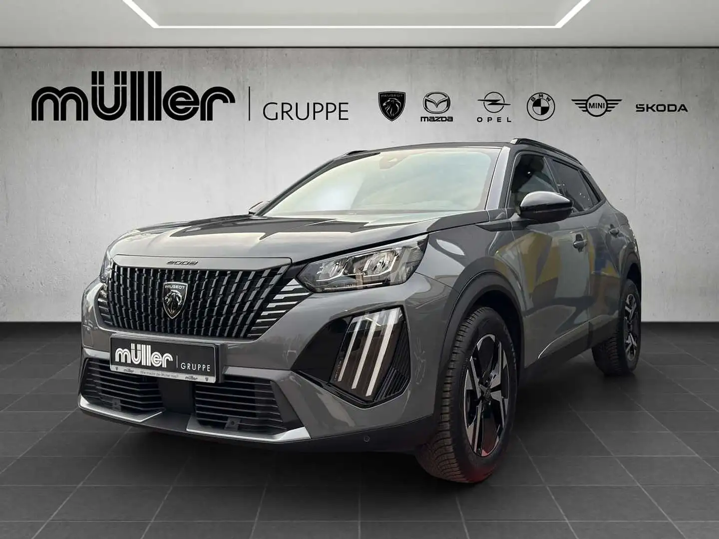Peugeot 2008 Allure PureTech 100 Grau - 1