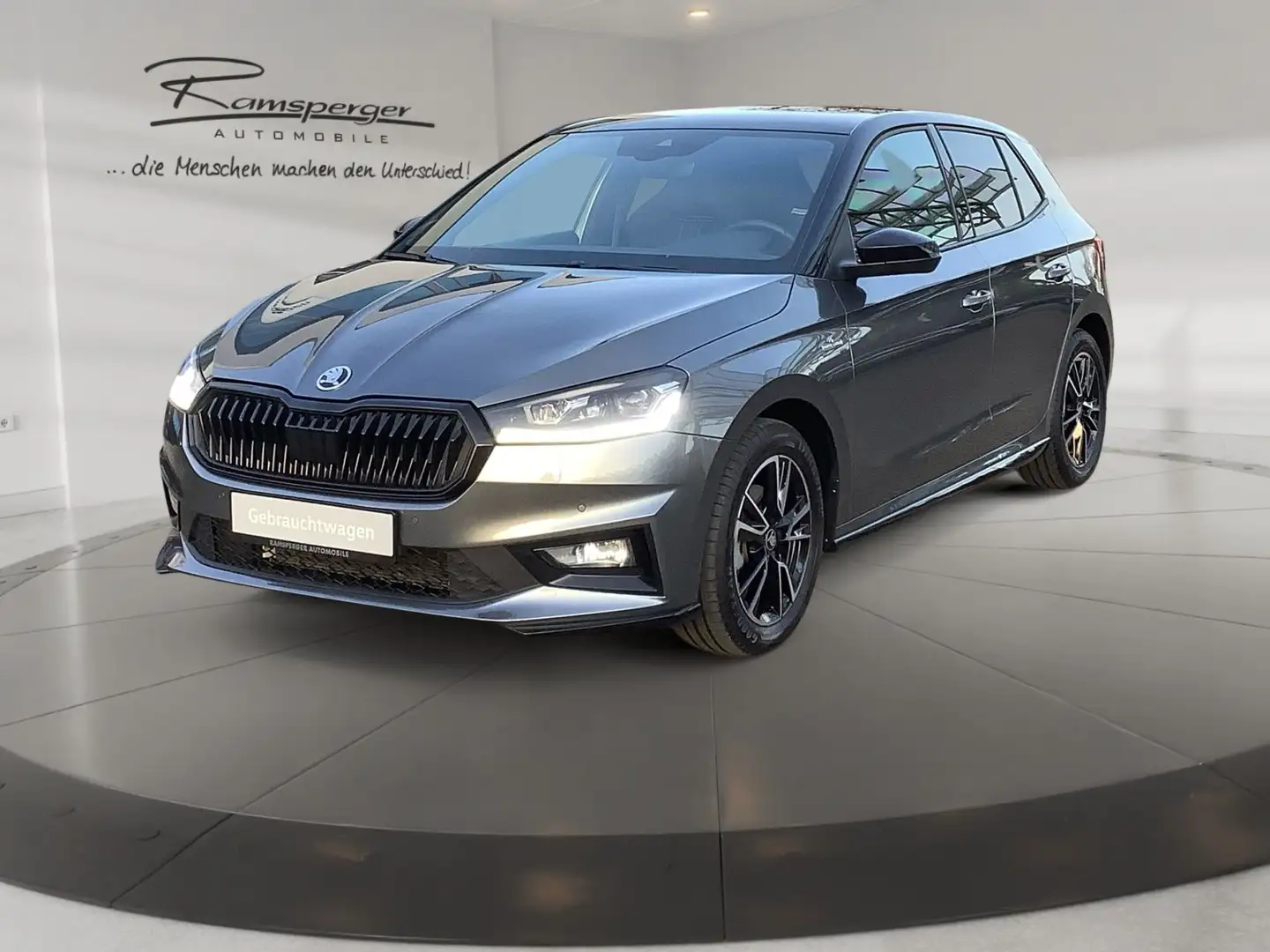 Skoda Fabia 1.0 TSI DSG Monte Carlo GRA LED APP Kamera Grau - 2