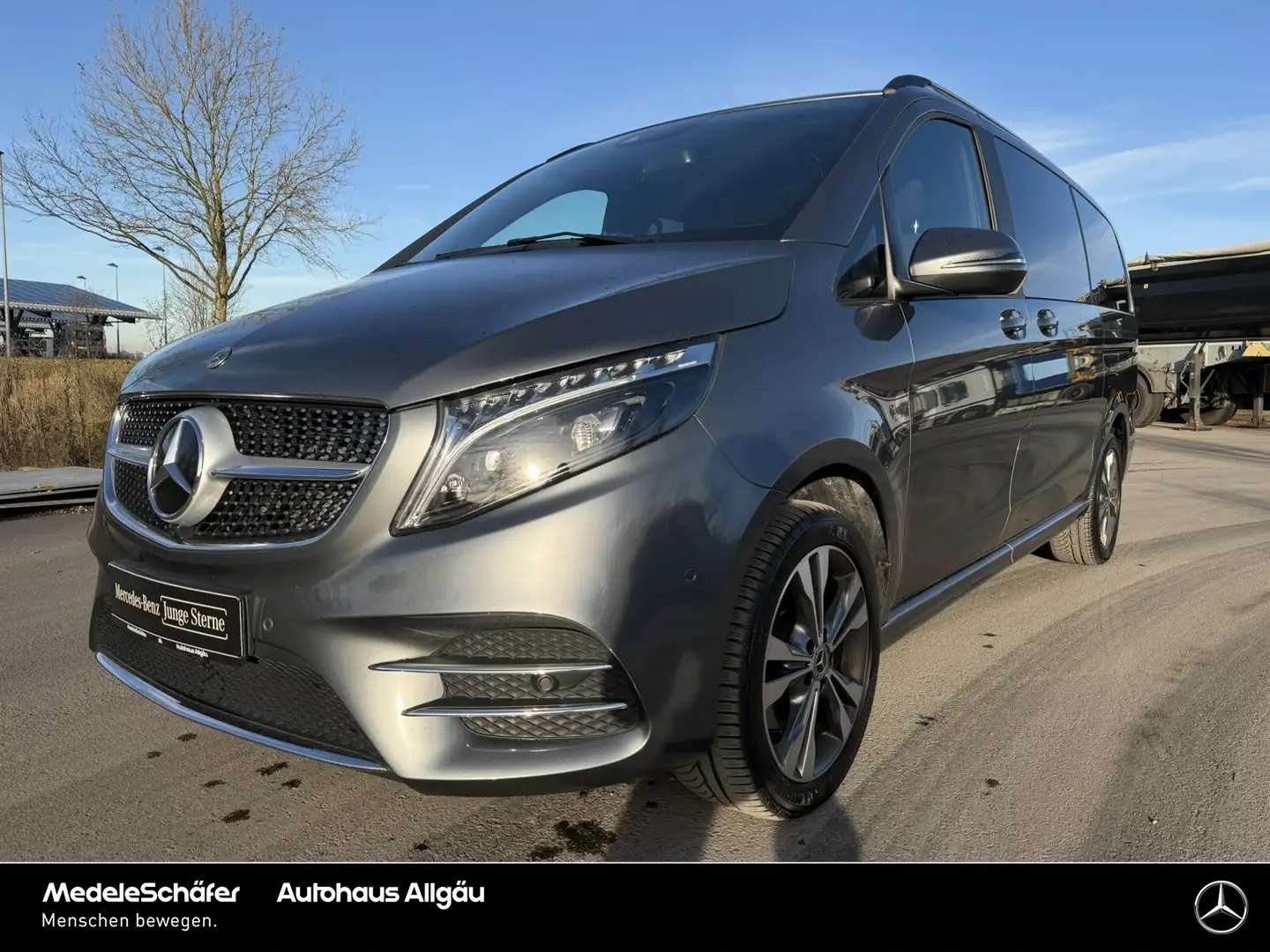 Mercedes-Benz V 300 V 300 d 4MATIC EDITION Lang AMG LIEGE STANDHZG 4m Grau - 2
