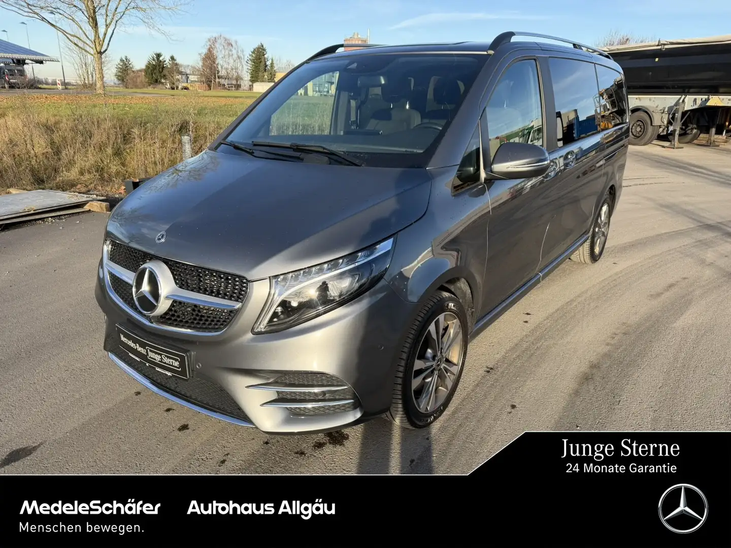 Mercedes-Benz V 300 V 300 d 4MATIC EDITION Lang AMG LIEGE STANDHZG 4m Grau - 1