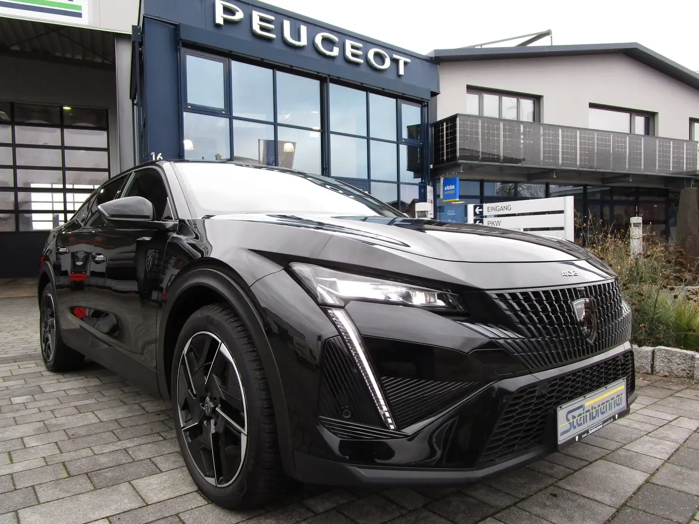 Peugeot 408 Hybrid 225 GT Schwarz - 1