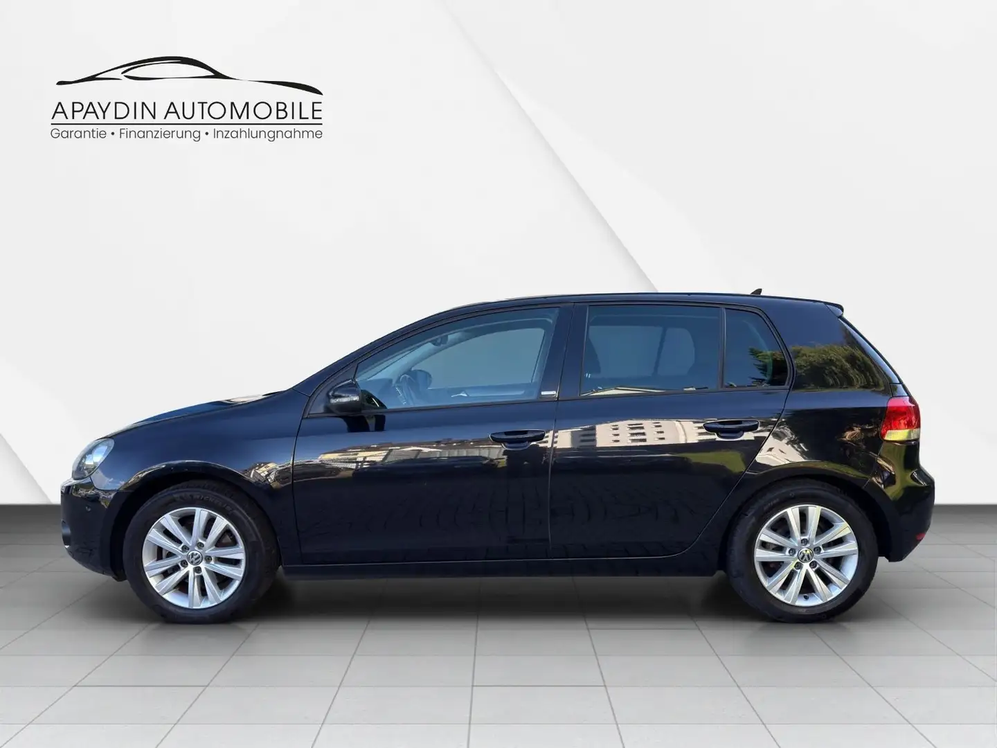 Volkswagen Golf VI 2.0 TDI Lim. Style NAVI/PDC/ALU/1.HAND Schwarz - 2