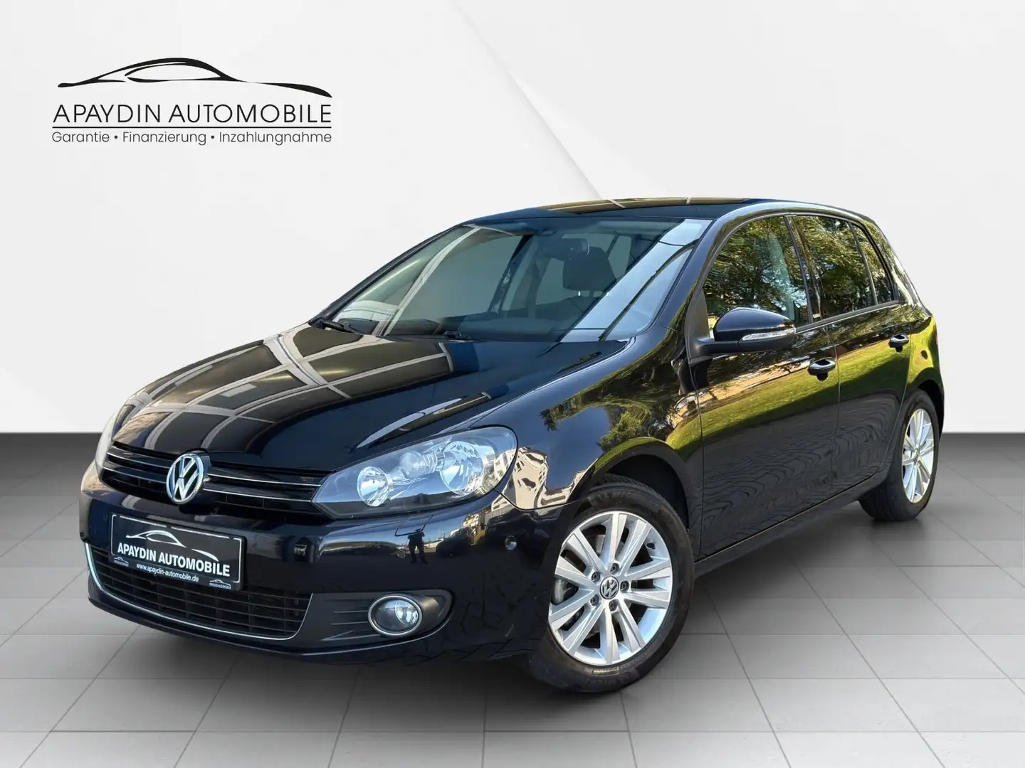 Volkswagen Golf VI 2.0 TDI Lim. Style NAVI/PDC/ALU/1.HAND Schwarz - 1