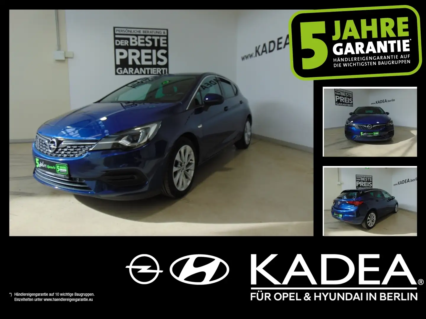 Opel Astra K 1.2 Kamera,Navi,PDC,Lenk+Sitzhzg.,LED, Blu/Azzurro - 1