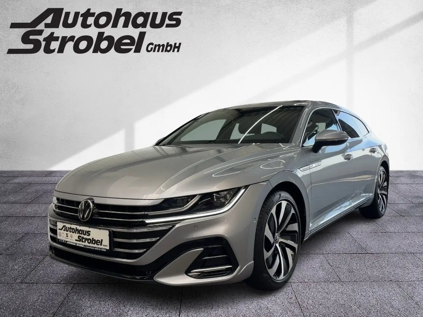Volkswagen Arteon Arteon SB R-Line 2.0 TDI 4M DSG ACC*AHK*LED*WR Plateado - 2