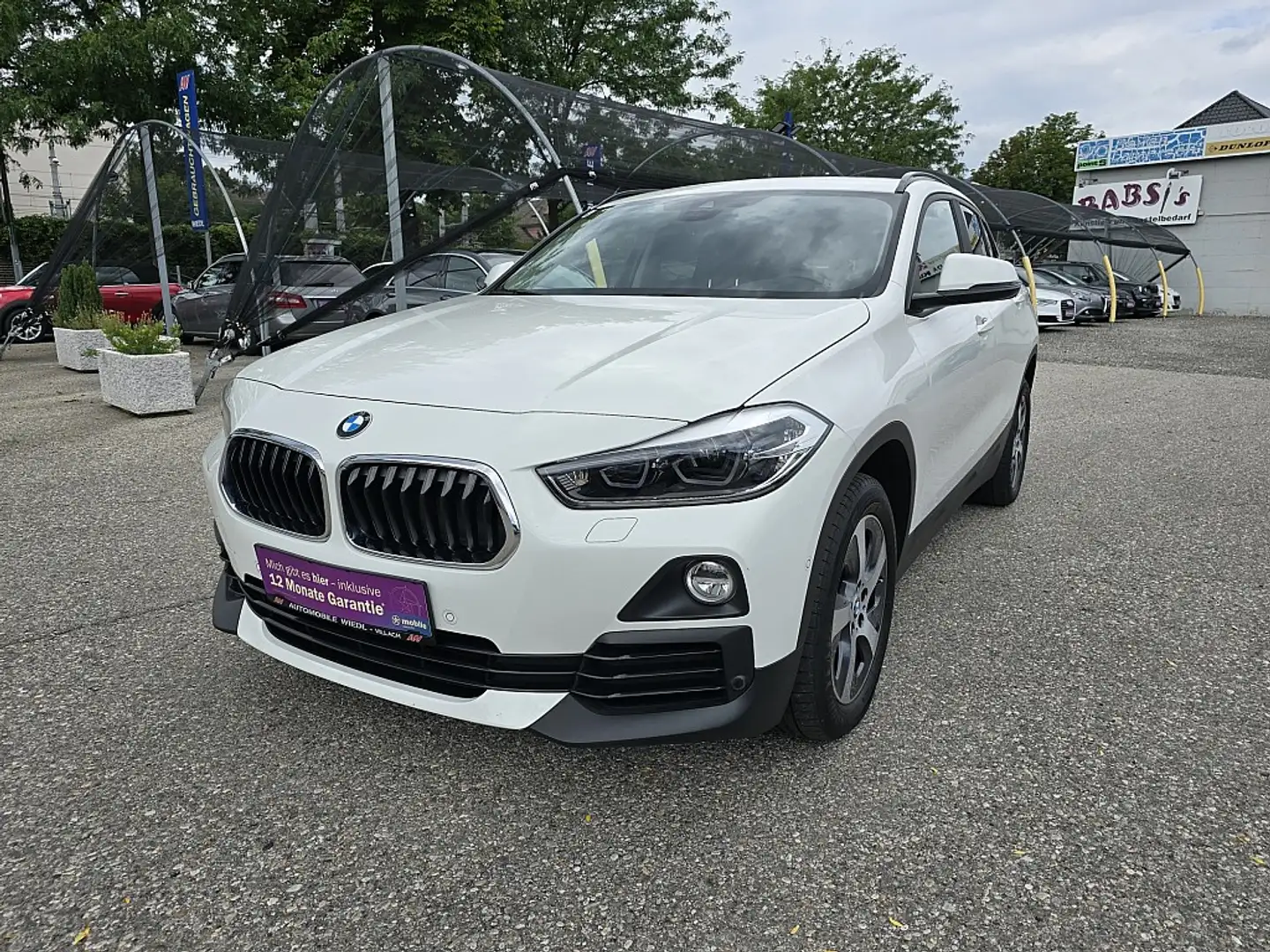 BMW X2 xDrive20d Advantage Aut. *AHK* Blanc - 1