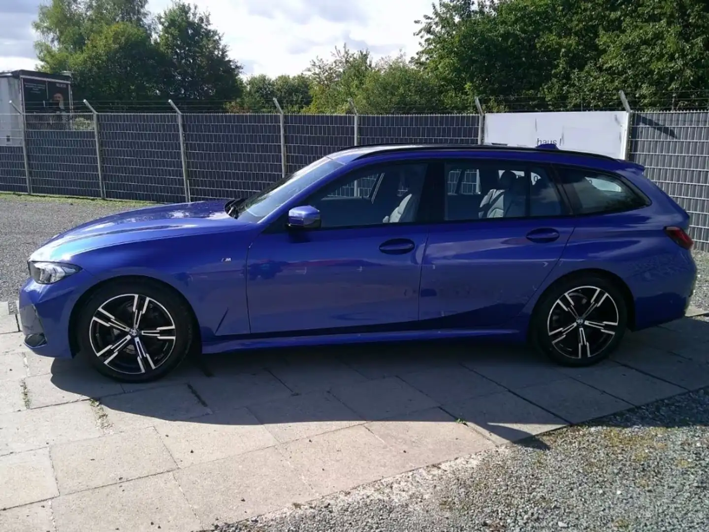 BMW 318 d Touring M Sport *PREZZO REALE* Bleu - 2