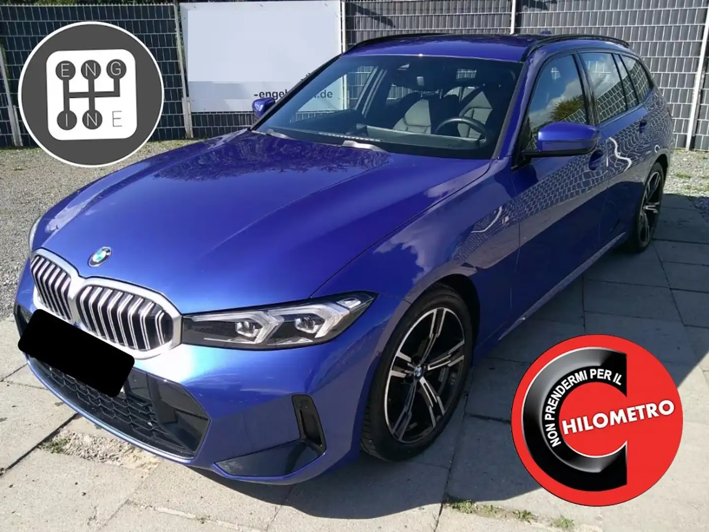BMW 318 d Touring M Sport *PREZZO REALE* Bleu - 1