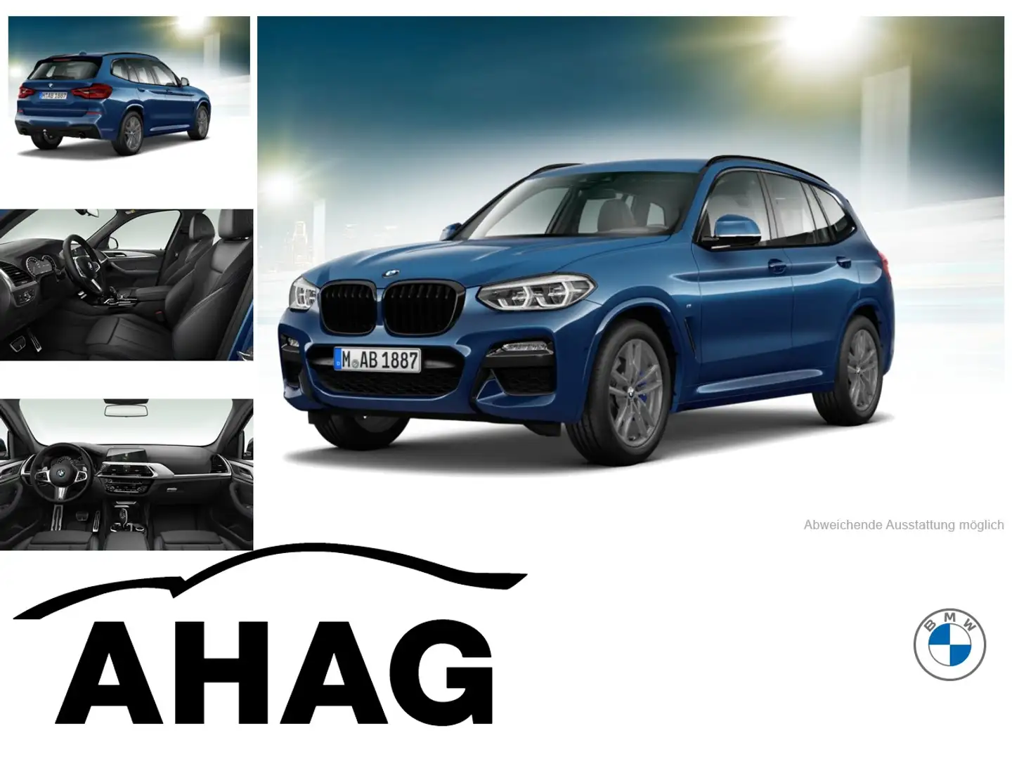 BMW X3 xDrive30i M SPORT AT Innovationsp. Sport Aut. Azul - 1