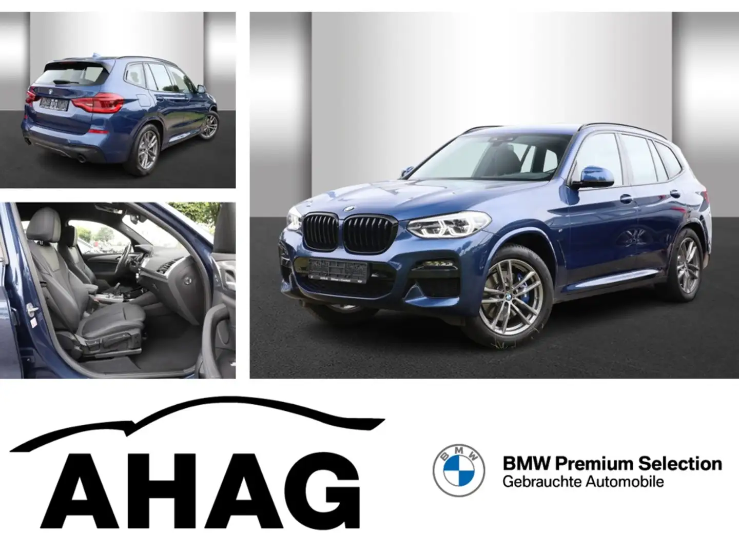 BMW X3 xDrive30i M SPORT AT Innovationsp. Sport Aut. Blauw - 1