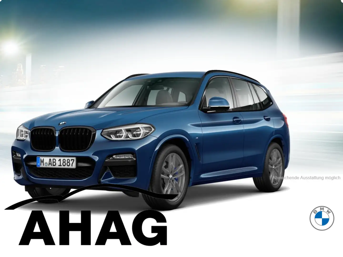 BMW X3 xDrive30i M SPORT AT Innovationsp. Sport Aut. Azul - 2