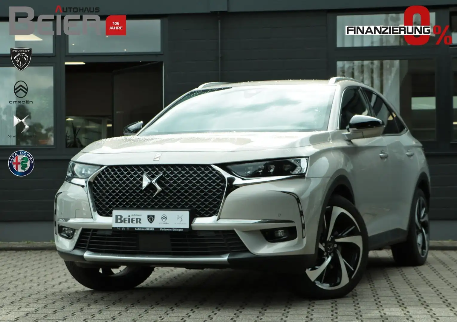 DS Automobiles DS 7 Crossback DS7 Crossback Hybrid 4x2 Rivoli + Navi./ Klimaau./ Beige - 1