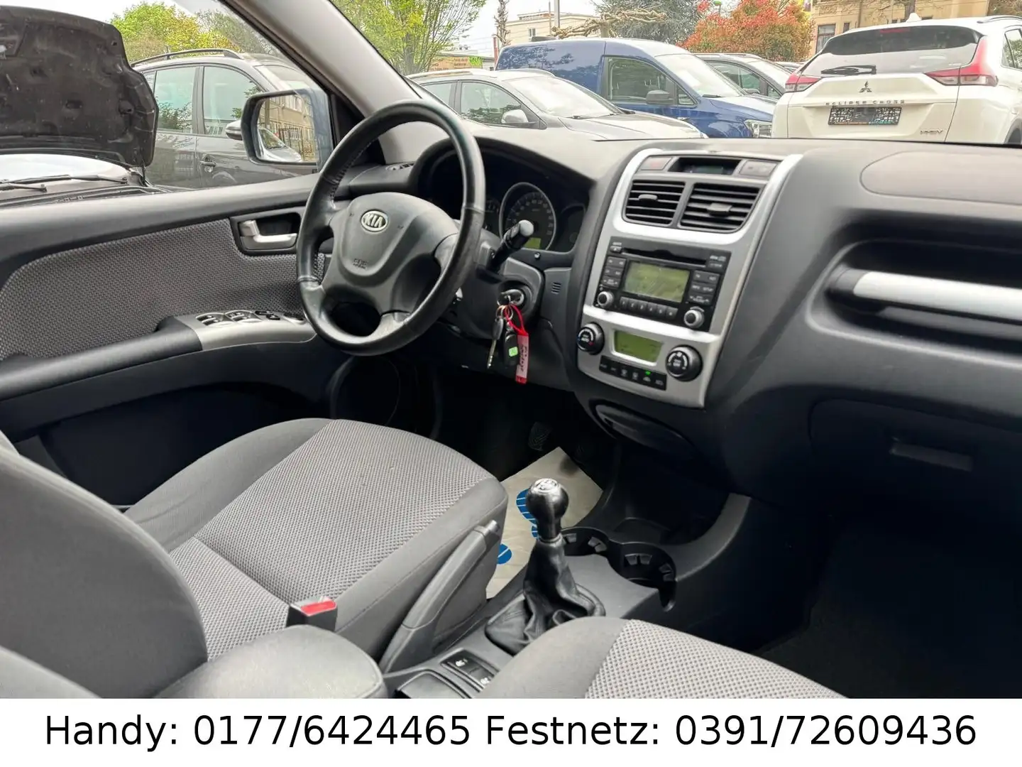Kia Sportage 2.0 CVVT 4WD EX KLIMA/SHZ/4xel.FH/ALU´S Gris - 2