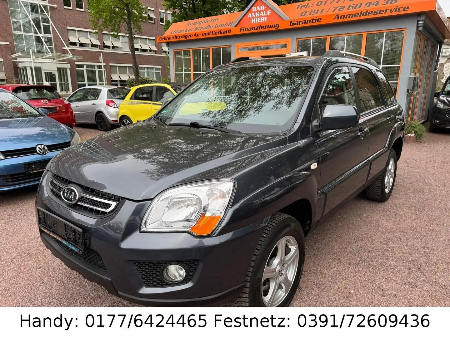 Kia Sportage 2.0 CVVT 4WD EX KLIMA/SHZ/4xel.FH/ALU´S Gris - 1