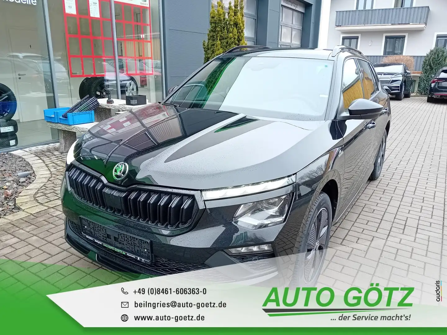 Skoda Kamiq Monte Carlo DSG Navi*Matrix*Tempomat*Panorama*Kame Schwarz - 1