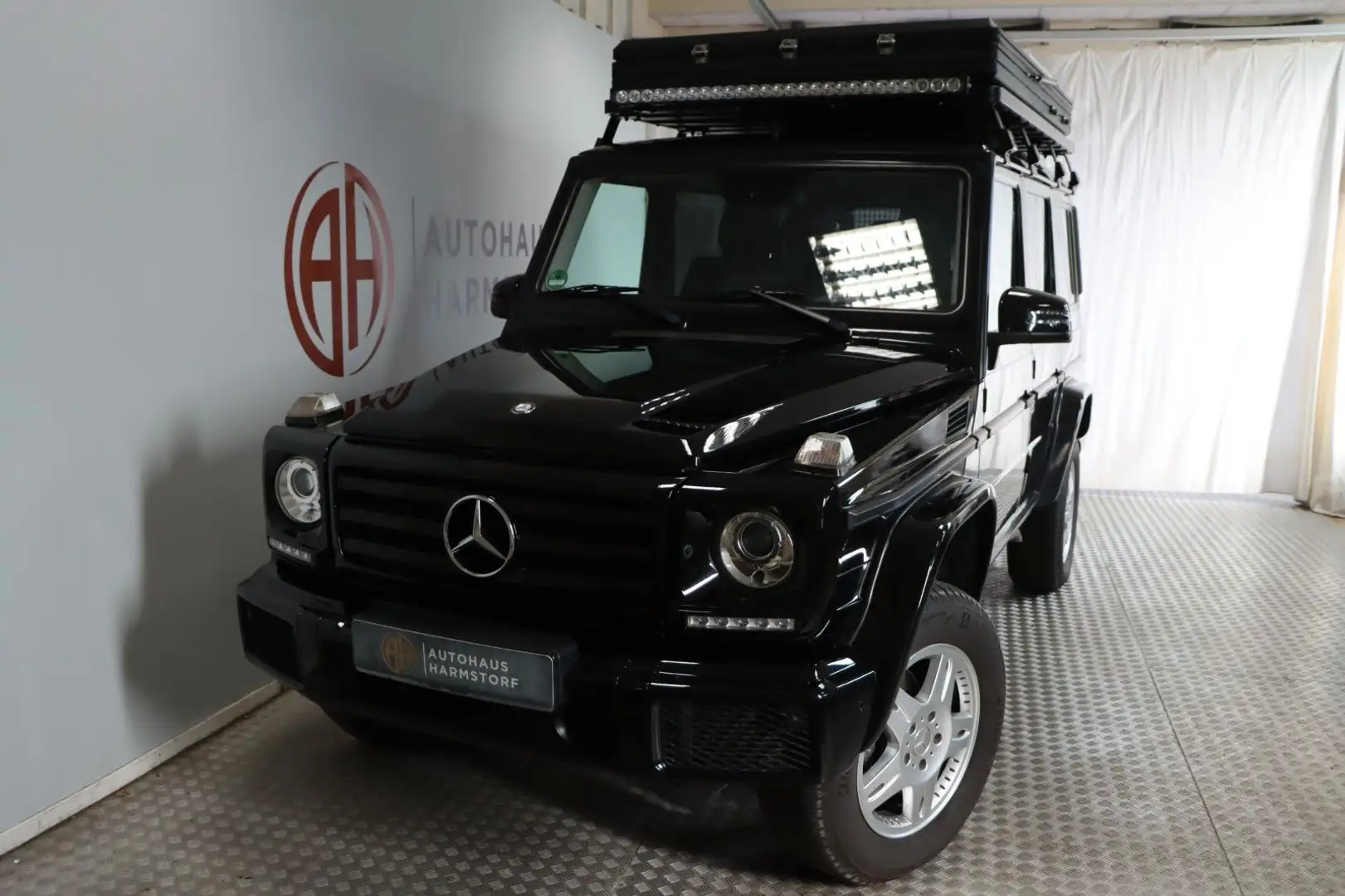 Mercedes-Benz G 350 Offroad Umbau Dachzelt LED Leiste Schwarz - 1