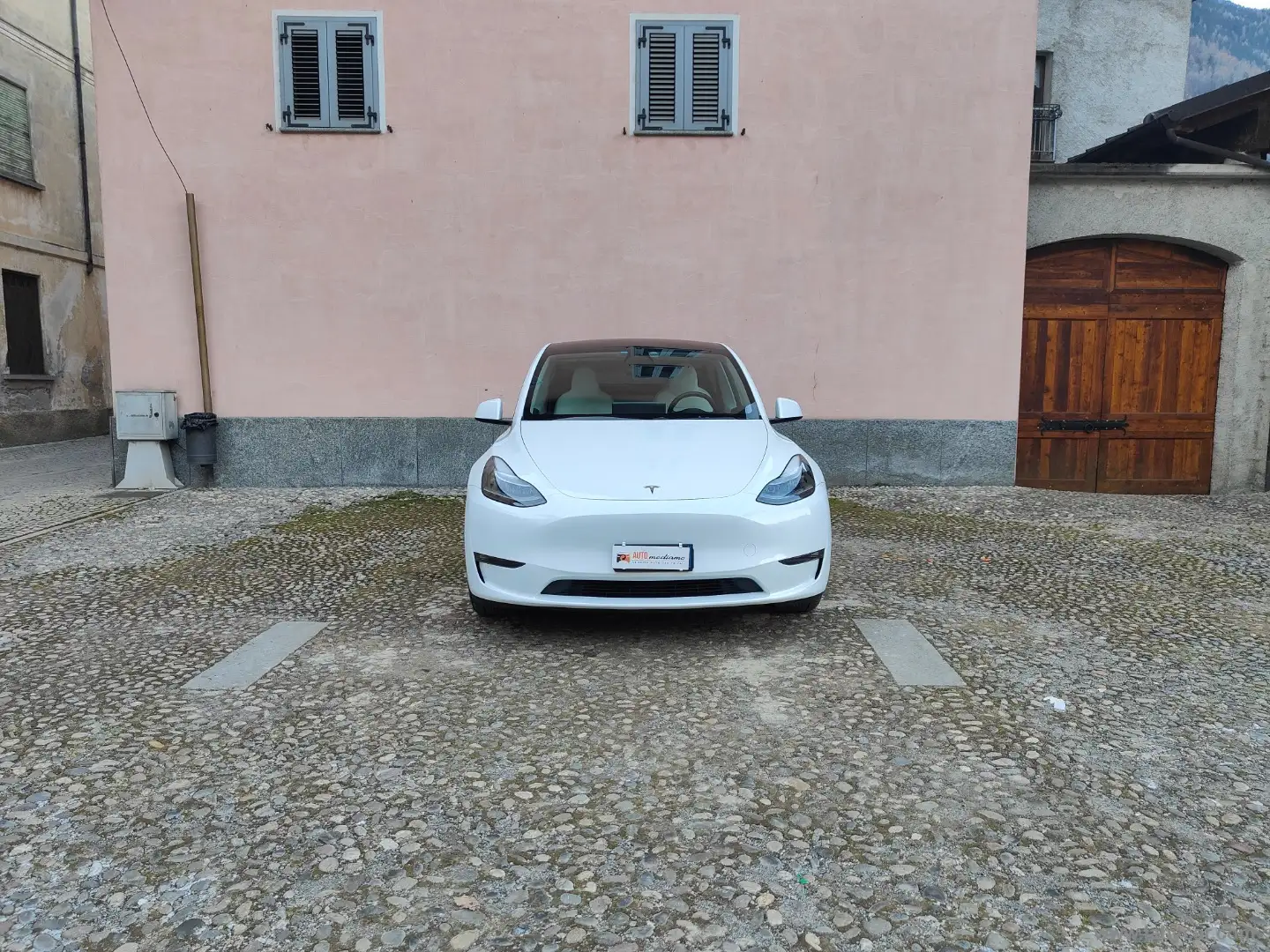 Tesla Model Y Performance AWD TETTO PELLE BIANCA Blanc - 2