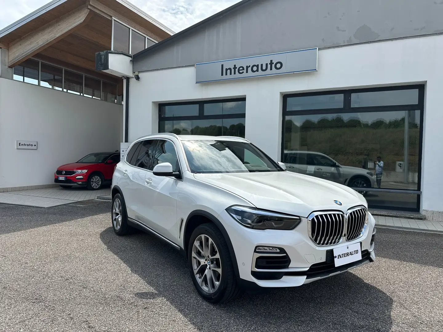 BMW X5 X5 xdrive40d mhev 48V xLine auto Bianco - 2