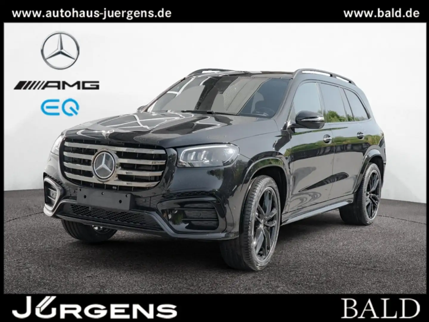 Mercedes-Benz GLS 450 4M AMG-Sport/HUD/Pano/Burm/AHK/Sitzklima Noir - 1