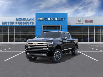 Black 2026 Chevrolet Silverado 1500 Pickup Truck Four-Wheel Drive Automatic