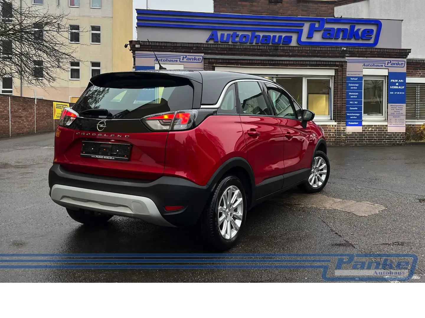 Opel Crossland Elegance*SR+WR*SHZ*R-Cam*Zahnr.Neu*AHK Rot - 2