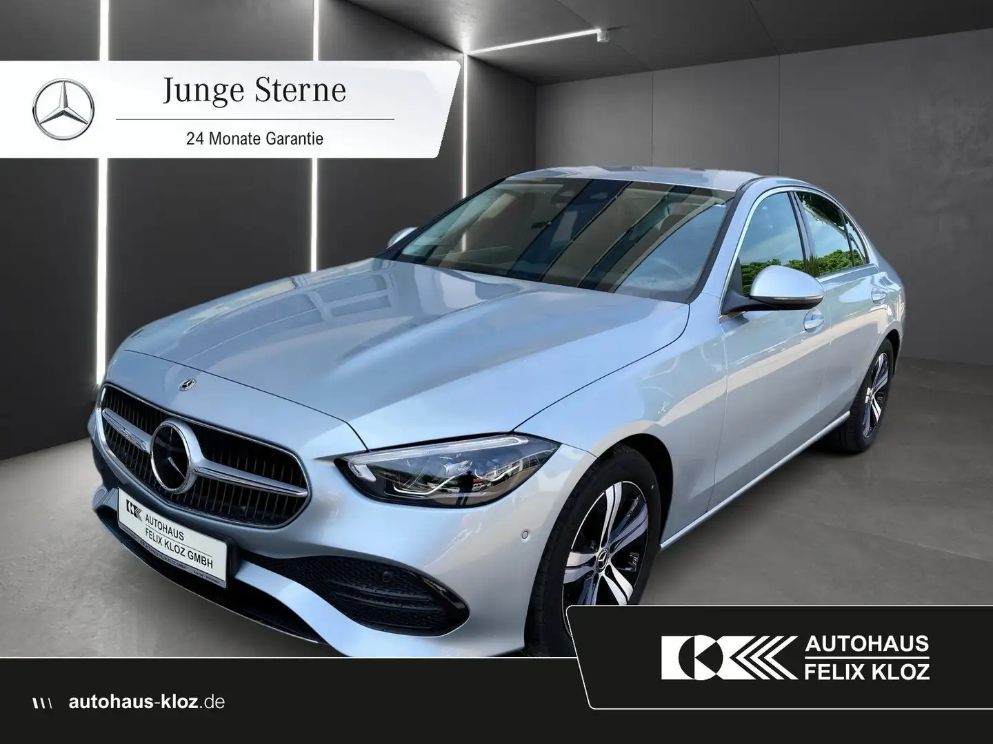 Mercedes-Benz C 220 d 4M Avantgarde*Distronic*Twotwink*LED*KAM Silber - 1