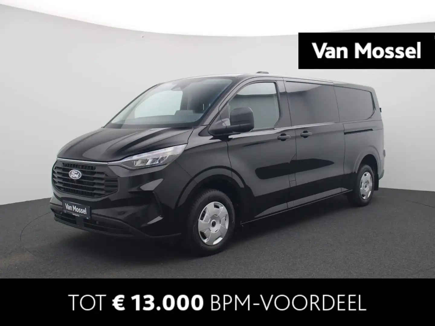 Ford Transit Custom 320 2.0 TDCI L2H1 Trend | Navigatie | Dubbele schu Zwart - 1