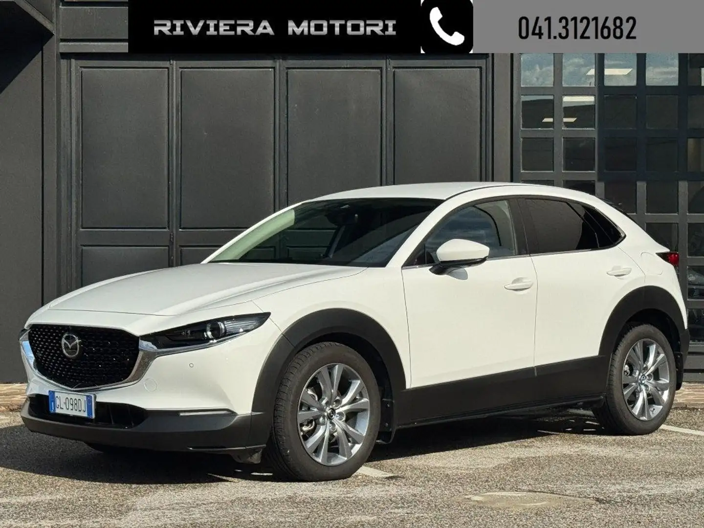 Mazda CX-30 2.0L e-Skyactiv-X M Hybrid 2WD Exceed aut. Blanc - 1