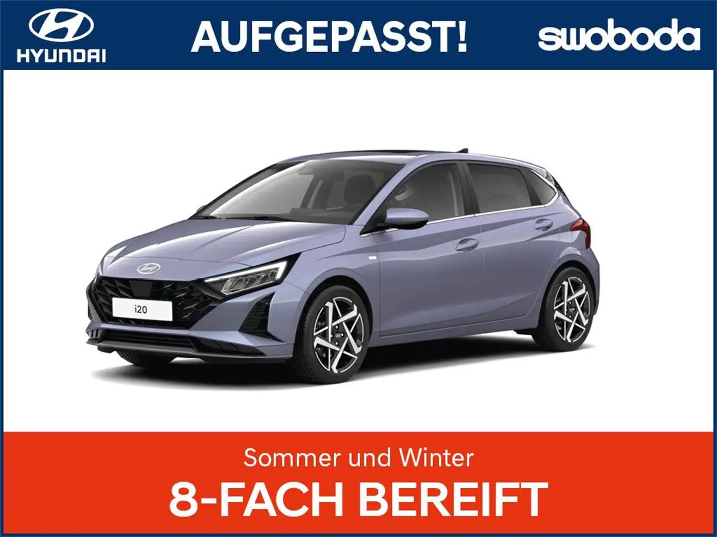 Hyundai i20 (BC3) GO 1.0 T-GDI b6bg1-PP1 Blau - 1