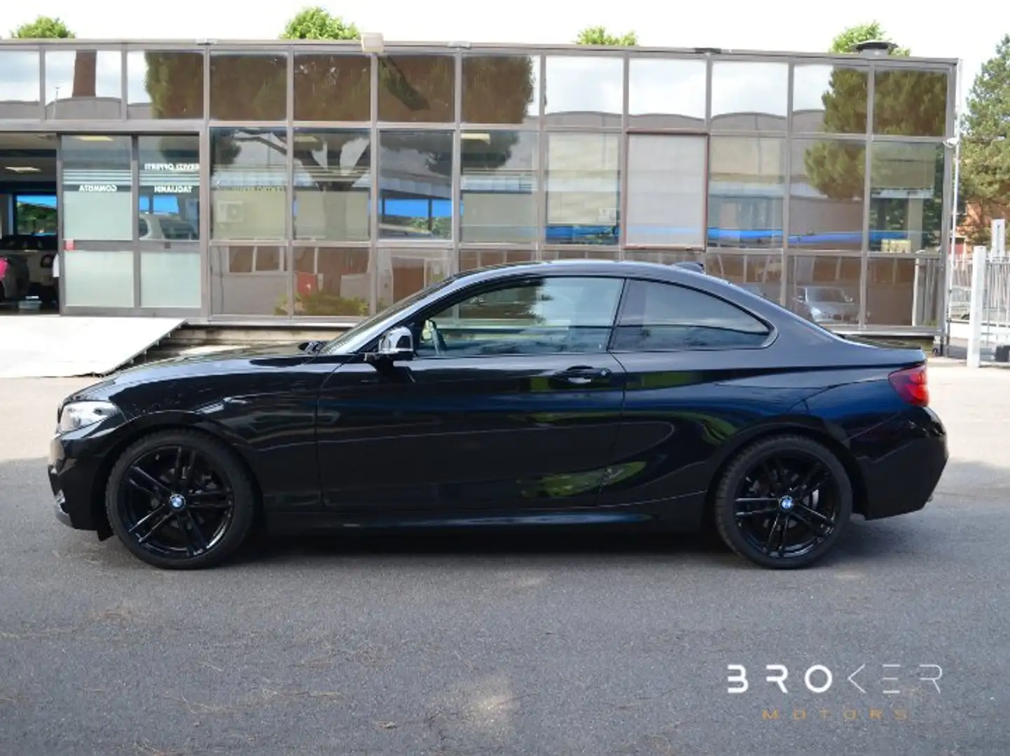 BMW 218 218i Coupe Msport auto - Ok Neopatentati! Zwart - 2