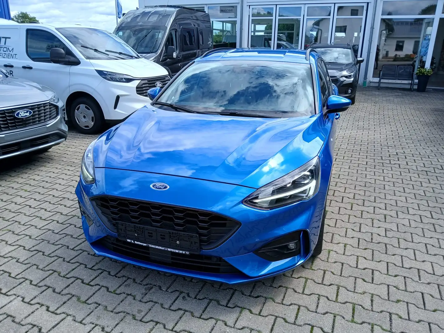 Ford Focus ST-Line Bleu - 1