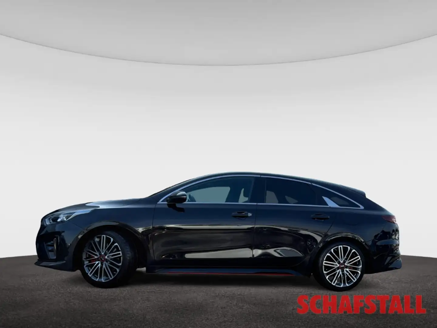 Kia ProCeed / pro_cee'd GT 1.6 T-GDI DCT Panorama AHK Navi Komfort-Paket Schwarz - 2