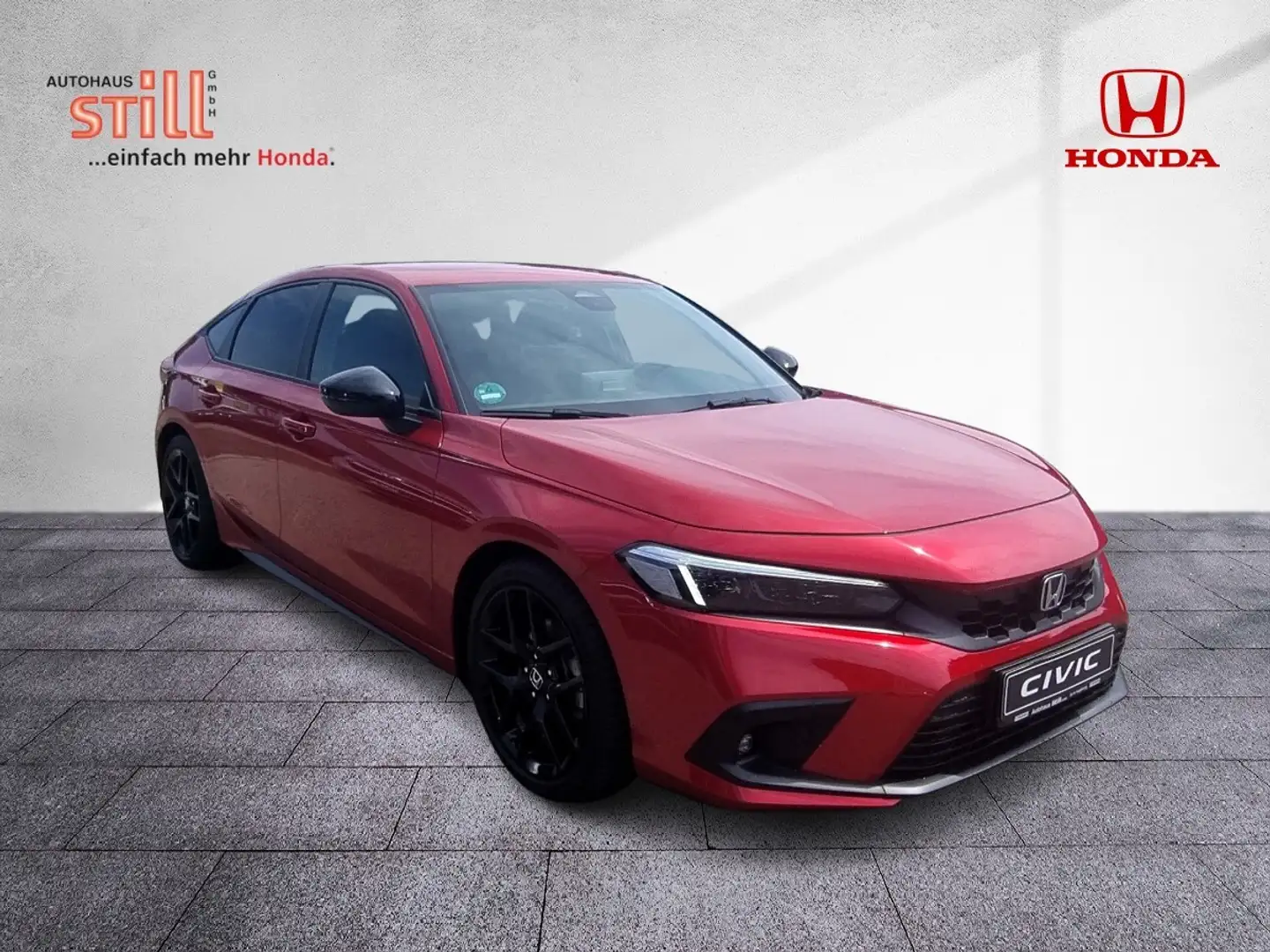 Honda Civic e:HEV 2.0 i Hybrid Sport Acc-Tempomat Rot - 2